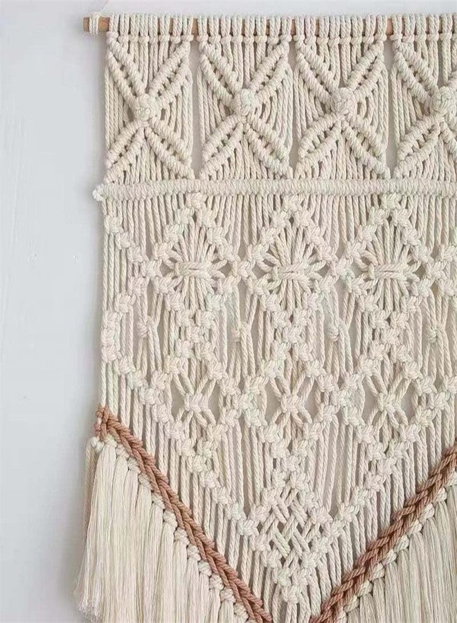 BMIDRUT Hanging Macrame Tapestry Dream Catchers Hand Woven Tapestries Boho Wall Art Decor Home Wall Decor Wall Pediment - Image 4